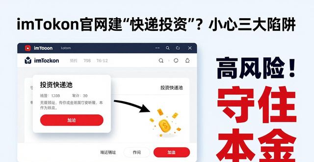 imToken官网建“快递投资”？小心三大陷阱